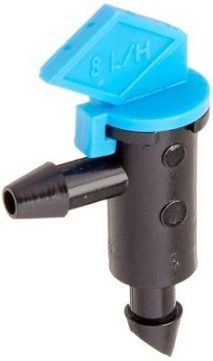 Orbit 65200 1/4" Barb 2 GPH Drip Irrigation Flag Dripper/Emitter, 10 Pack