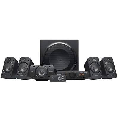 Logitech Z906 5.1 Surround Sound Speaker THX Dolby DTS - Black | Certified, digital audio input, multiple devices setup
