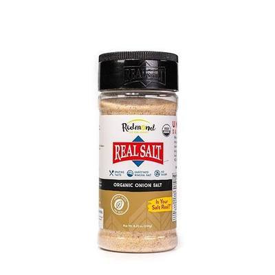 REDMOND Real Salt Seasoning - Natural Unrefined Gluten Free (Organic Onion Salt)