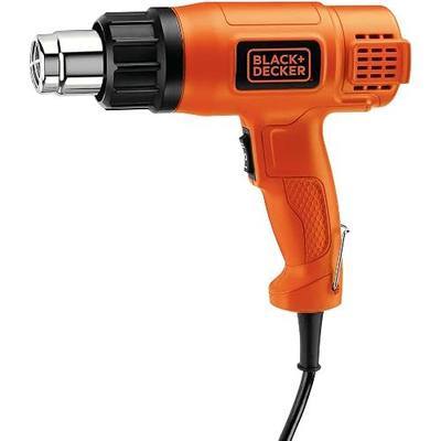 BLACK+DECKER Heat Gun for Crafts, Corded, Dual Heat Settings up to 1000 Degrees, 1350 Watt (HG1300)