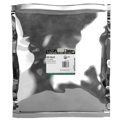 Frontier Co-op Dill Weed, Cut & Sifted, Certified Organic, Kosher | 1 lb. Bulk Bag | Anethum graveolens L.