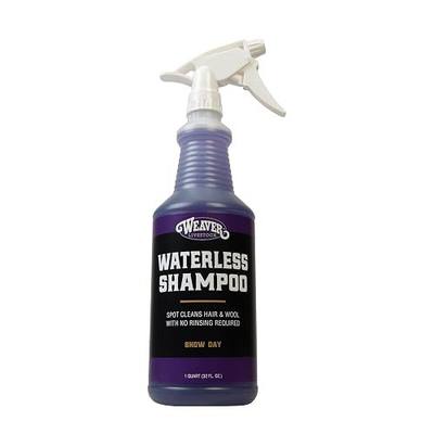 Weaver Livestock Waterless Shampoo, (1-Quart), No Rinse Wash and Shine Cleanser for All Livestock - Daily use, Hair, Wool Shampoo