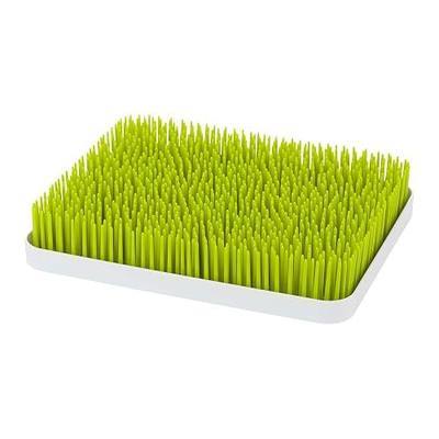 Boon Lawn Countertop Baby Bottle Drying Rack with Antimicrobial Tray - Spring Green - Bottle Rack and Organizer - Baby Feeding Essentials - 13.5 x 11 x 2.5 - 1 Count