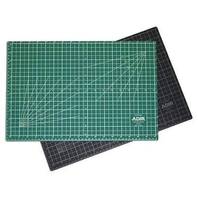 Adir Professional Self Reversible Healing Cutting Mat, 18 by 24-Inch, Green/Black