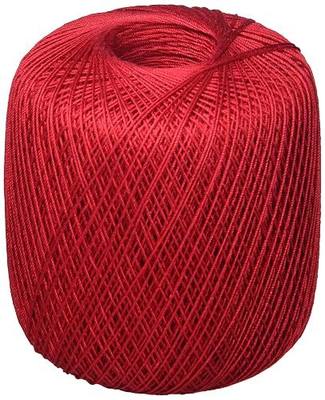 Coats Crochet Red Heart Classic Crochet, Thread Size 10, Victory Red