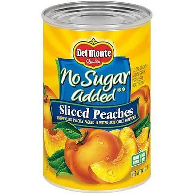 Del Monte Canned Sliced Peaches, 14.5 Ounce