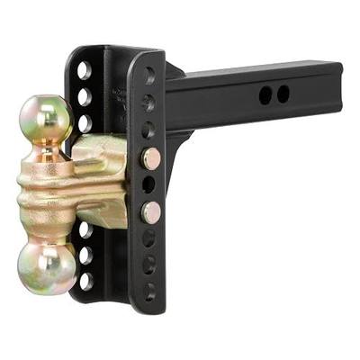 CURT Manufacturing 45900 Channel-Style Adjuastable Dual Ball Mount