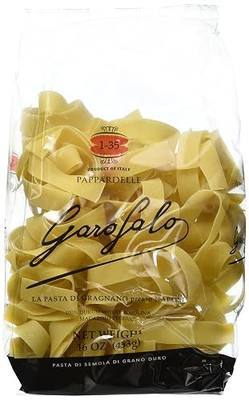 Garofalo - Premium Durum Wheat Semolina Pappardelle Pasta, Italian Made, Bronze-Drawn, Al-Dente, One-Ingredient Pasta (4 pack)