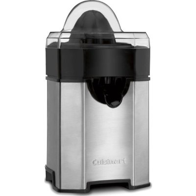 Cuisinart Pulp Control Citrus Juicer, Orange Juicer Squeezer and Lemon Squeezer with 3 Pulp Control Settings, Accommodates Small Limes and Large Grapefruits, CCJ-500P1, Black/Stainless Steel