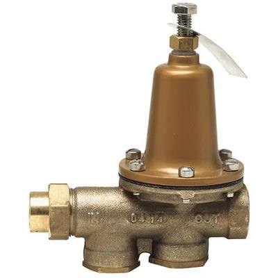 Watts LF25AUB-Z3 Water Pressure Reducing Valve NPT Female Union x NPT Female, Polymer Seat, 1/2 Inch