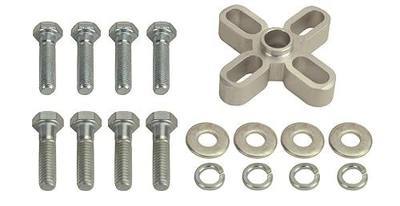 Derale 31500 1/2" Fan Spacer,Silver