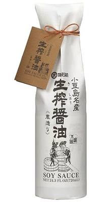 TAKESAN KISHIBORI SOY SAUCE (Original, 24 Fl oz.) Pure artisan Japanese soy sauce. All natural barrel aged 1 year unadulterated and without preservatives
