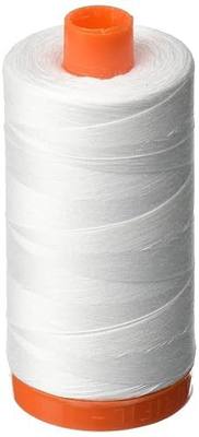 Aurifil 50wt Cotton 1,422yd - White