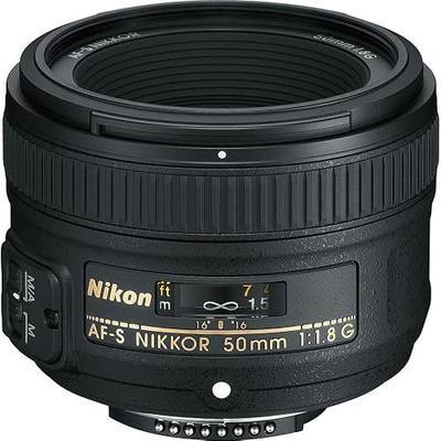 Nikon AF-S FX NIKKOR 50mm f/1.8G Lens with Auto Focus for Nikon DSLR Cameras | Af-S Autofocus, Fx and Dx Compatible, 58mm Filter, 0.45 M Min Focus, 185 G