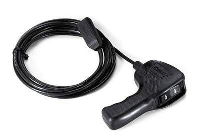 WARN 83665 Hand Held Plug-In Truck Winch Remote Controller with Ergonomic Grip and 12' Connector Cable