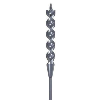 Klein Tools 53718 Flex Bit Auger, 9/16-Inch x 54-Inch Flexible Drill Bit for Pulling Wire Behind Walls