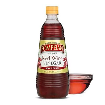 Pompeian Gourmet Red Wine Vinegar - 30 fl oz