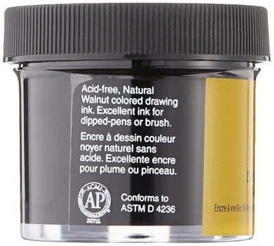 Daniel Smith Walnut Ink, 2oz Jar, Walnut Ink, 284270001