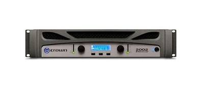 Crown XTi2002 Two-channel, 2000-Watt at 4Ω Bridged, 800-Watt at 4Ω Dual, Pro Power Amplifier. Gray
