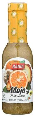Badia Spices Mojo Marinade, 10 oz – Garlic Citrus Marinade for Chicken, Pork, Seafood & Grilling