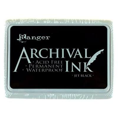 Ranger AIP-31468 Archival Ink Pads - Jet Black