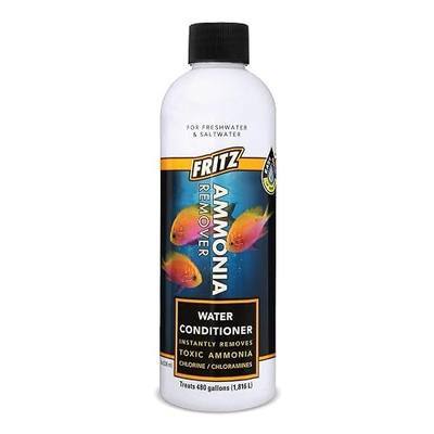 Fritz Aquatics ACCR Water Conditioner Instantly Removes Toxic Ammonia/Chlorine & Chloramines for Fresh & Salt Water Aquariums (8-Ounce)