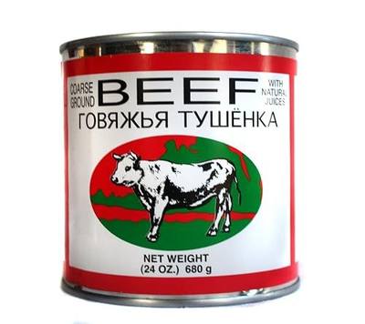 Beef Tushonka (Canned Stew)