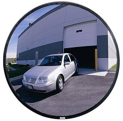 See All NO5 Circular Glass Heavy Duty Outdoor Convex Security Mirror, 5" Diameter (Pack of 1)