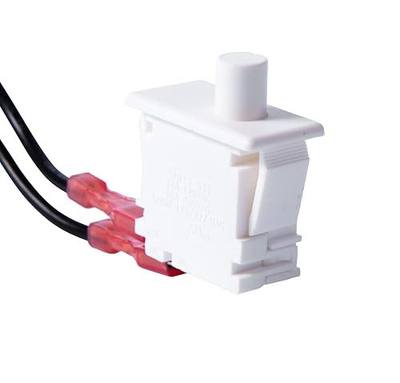 Gardner Bender GSW-26 Electrical Door Switch, SPST, Normally On- Mom OFF, 16 A/125V AC, (Repl. for GSW-SK), White