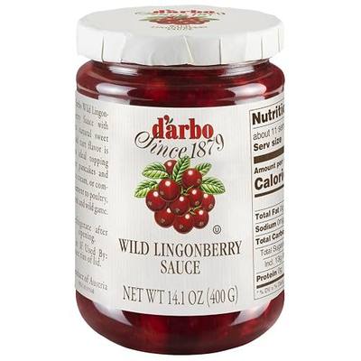 Darbo Conserves, Sauce Wild Lingonberry, 14.1 Ounce - Pack 1