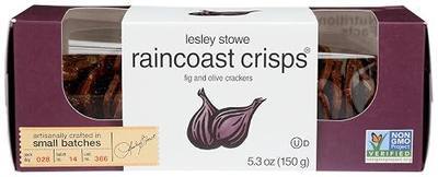 Raincoast Crisps, Crisps Fig Olive, 5.3 Ounce
