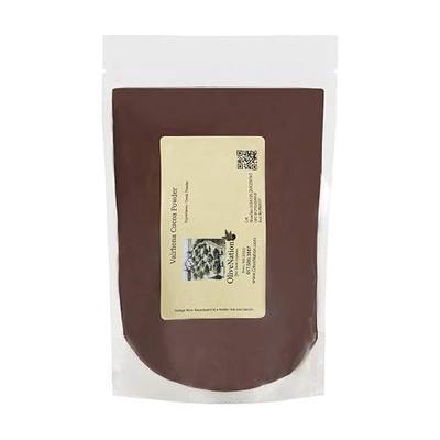 Valrhona Cocoa Powder - Valrhona #159 20/22% Fat Unsweetened Dutch Cocoa for Rich Chocolate Brownies, Cakes, Cookies, Truffles, Frosting, Fillings, Ganache, Fondant, Beverages, Confections - 1 lb