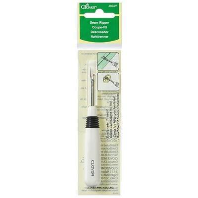 Clover White Ergonomic Seam Ripper