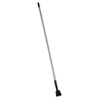 Rubbermaid Commercial Products 60" Snap-On Fiberglass Dust Mop Handle, Gray, for Janitorial/Professional Use