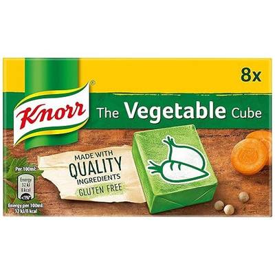 Knorr Vegetable Stock 8 Cubes 80g (Pack of 1)