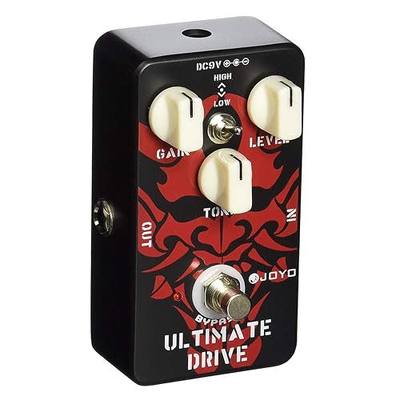 Joyo JF-02 Ultimate Overdrive Pedal, featuring true Bypass Wiring, Tone Switch and Quality components