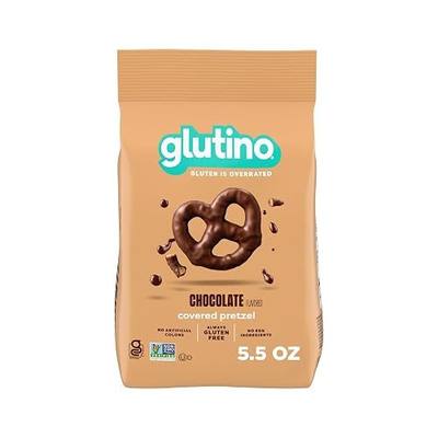 Glutino Chocolate Fudge Covered Pretzels, 5.5 Ounce (Pack of 1)