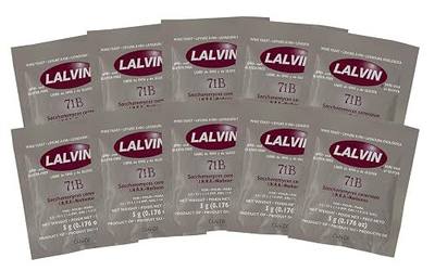 Lalvin - UX-Y1XE-IDOI Wine Yeast 71B Yeast, 10 Packs, Multicolor