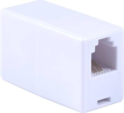 Power Gear in-Line Coupler, Ideal for Telephones, Answering Machines, Modems, Fax Machines, Caller ID Display, White, 76190