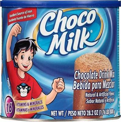 Choco Milk Chocolate Milk Powder Drink Mix - Enriched with 19 Childrens Vitamins - Chocolate Powder Instant Breakfast Drinks - Powdered Drink Mix - Nutritional Drinks for Kids - 28 oz