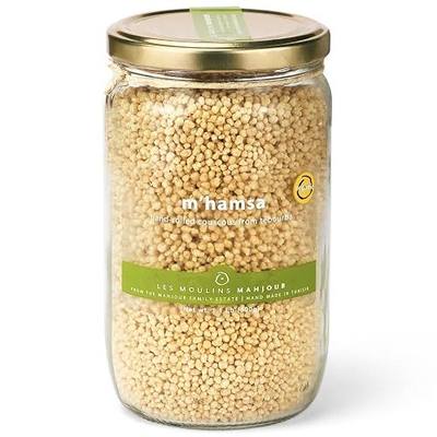 Les Moulins Mahjoub Organic Couscous M'hamsa | Hand Rolled in Tunisia