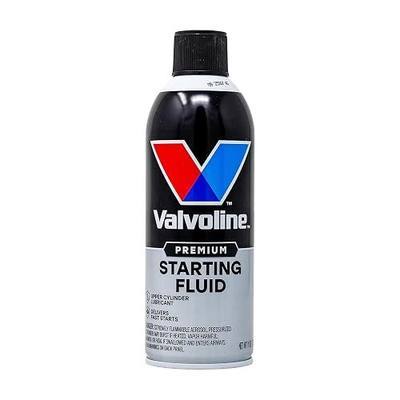 Valvoline Starting Fluid, 11 oz | Helps engines start quickly in cold weather while lubricating upper cylinders.