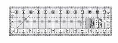 Creative Grids Basic Range 4" x 14" Rectangle Quilting Ruler Template CGRBR4