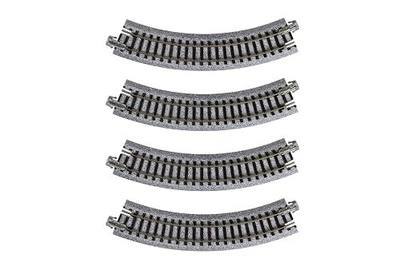 Kato USA Model Train Products UNITRACK Compact Tracks (4-Piece), 150mm/(6") Radius/45-Degree
