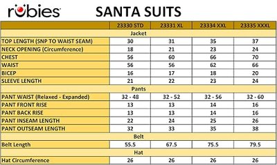 Rubies Regal Plush Santa Suit