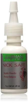 Clubman Nick Safe Styptic Powder Bottle 0.25 oz