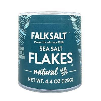 Falksalt - Natural Sea Salt Flakes, Handcrafted, Kosher, and All Natural Finishing Salt (4.4 oz)