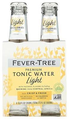 FEVER-TREE Lite Tonic Water 4 Pack, 6.8 FZ