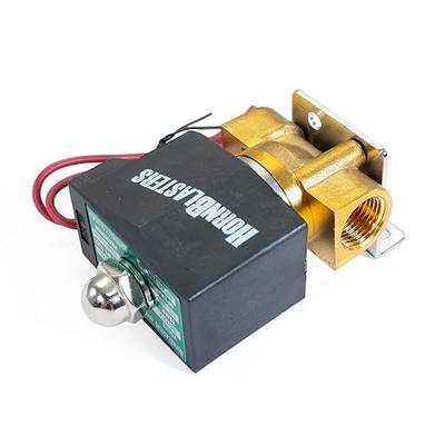 HornBlasters 3/8" NPT Brass Electric Air Valve - (3/8" NPT / 12V)