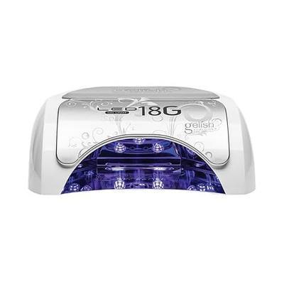Gelish 18G Classic LED Light - Professional Nail Curing Lamp for Home or Salon Use, Fast-Drying 36W, Corded, SafeLight™ Technology, Ergonomic Design, Pedicure-Friendly.